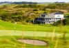 Villa Sangara, Zimbali Lakes: bold cliffside contemporary home with bespoke interiors