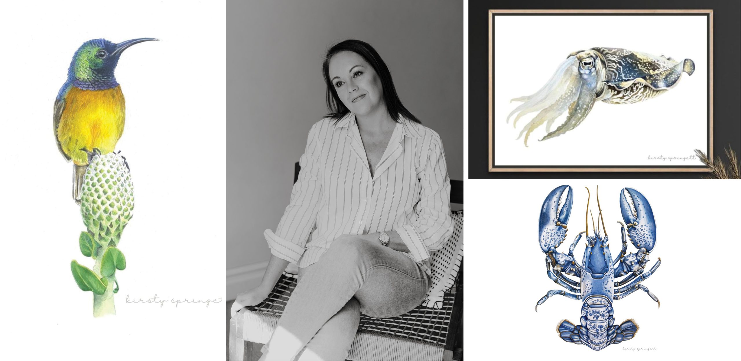 Artist Kirsty Springett finds beauty in nature through watercolour