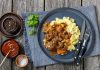 South African oxtail with gravy and mash