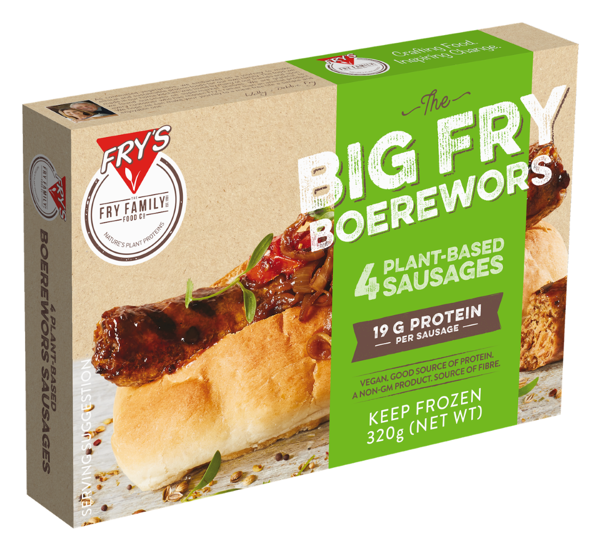 Fry’s plantbased boerewors is here! Get it Highway & Berea